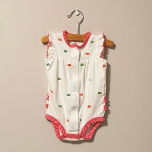 Carter's Turtles Onesie 6M